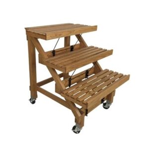 xe trưng bày hoa quả, trái cây