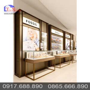 tủ trưng bày trang sức